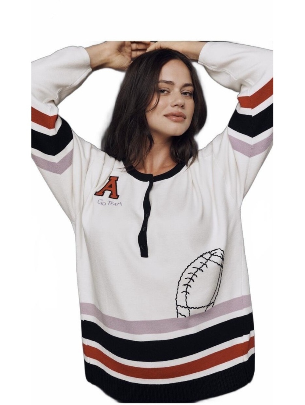 Daily Practice Varsity Football Sweater Large NWT 95 Graphic Game Day